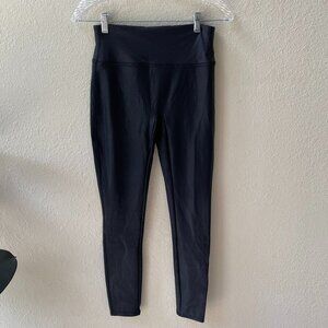 Spanx, size XL (fits like M-L), black faux leather leggings, worn once